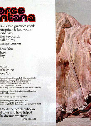 Jorge Santana : Jorge Santana (LP, Album)
