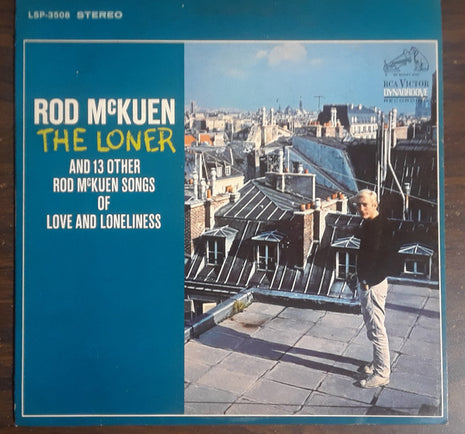 Rod McKuen : The Loner And 13 Other Rod McKuen Songs Of Love And Loneliness (LP, Album)