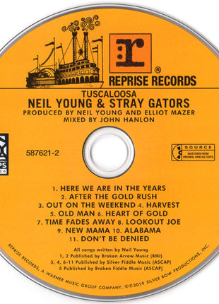 Neil Young + The Stray Gators : Tuscaloosa (CD, Album)