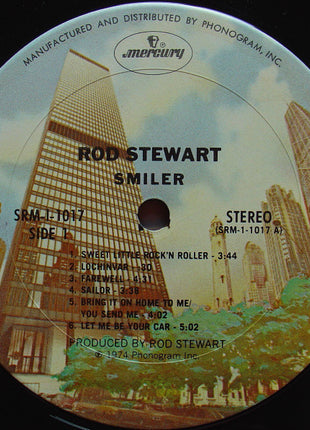 Rod Stewart : Smiler (LP, Album, Pit)