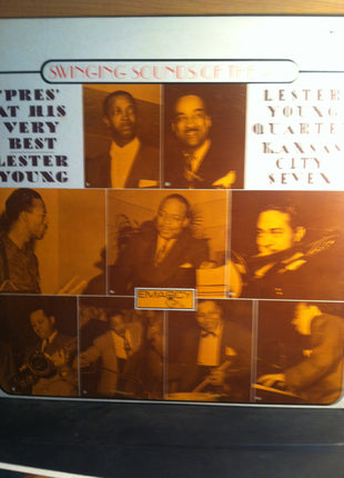 Lester Young : 'Pres' At His Very Best (LP, Comp, Promo)