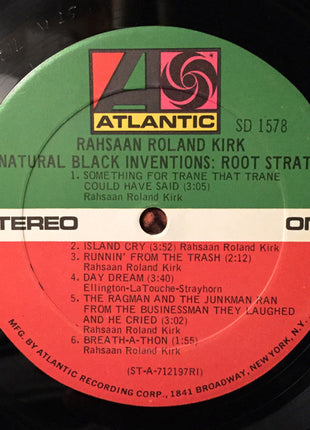 Rahsaan Roland Kirk* : Natural Black Inventions: Root Strata (LP, Album)