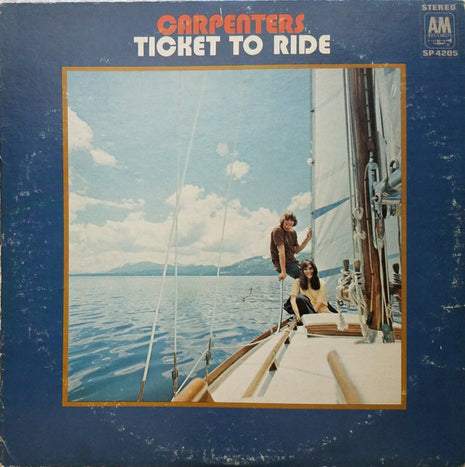Carpenters : Ticket To Ride (LP, Album, RE, Pit)