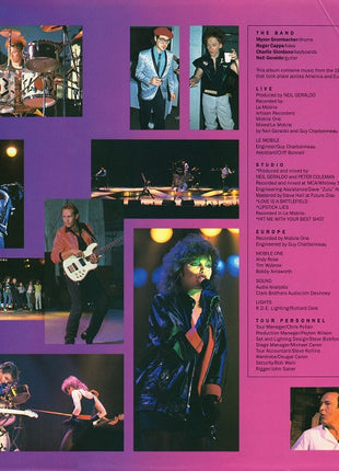 Pat Benatar : Live From Earth (LP, Album, PRC)
