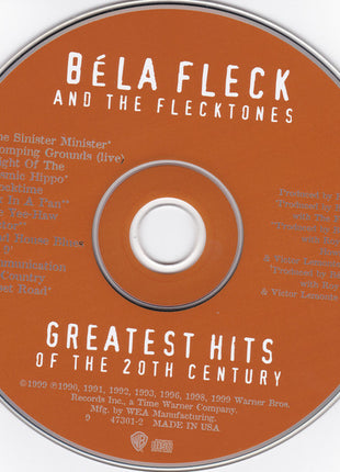 Béla Fleck & The Flecktones : Greatest Hits Of The 20th Century (CD, Comp, RM)