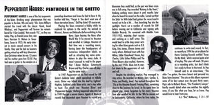 Peppermint Harris : Penthouse In The Ghetto (CD, Comp)