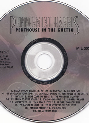 Peppermint Harris : Penthouse In The Ghetto (CD, Comp)