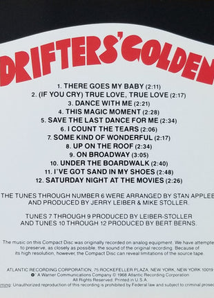 The Drifters : The Drifters' Golden Hits (CD, Comp, Club, RE)