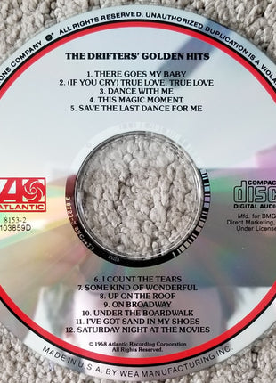 The Drifters : The Drifters' Golden Hits (CD, Comp, Club, RE)
