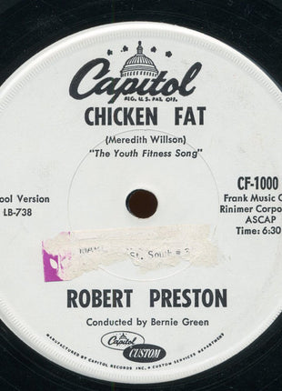 Robert Preston (3) : Chicken Fat (7", Single)