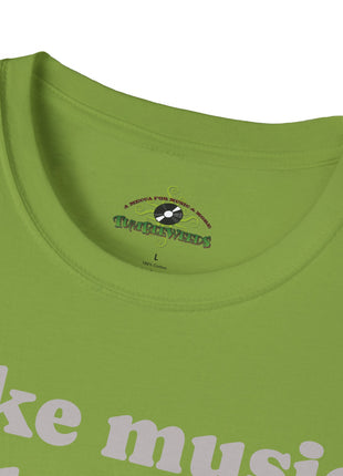 I like music and maybe 3 people T-Shirt | Funny Introvert Tee, Music Lover Shirt