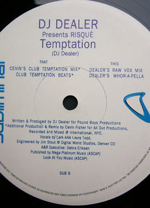 DJ Dealer Presents Risqué : Temptation (12")