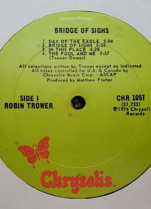 Robin Trower : Bridge Of Sighs (LP, Album, Pit)