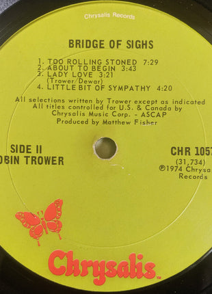 Robin Trower : Bridge Of Sighs (LP, Album, Pit)