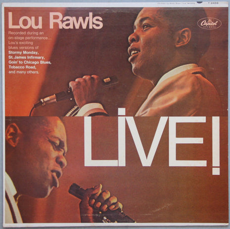 Lou Rawls : Live! (LP, Album, Mono, Scr)