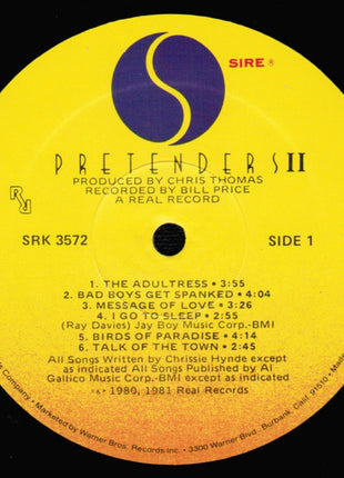 The Pretenders : Pretenders II (LP, Album, Spe)