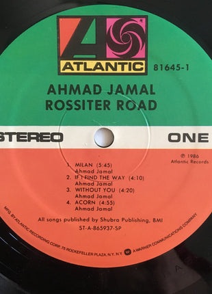 Ahmad Jamal : Rossiter Road (LP, Album)