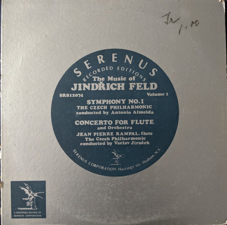 Jindřich Feld : The Music Of Jindřich Feld, Volume 1 (LP, Album)