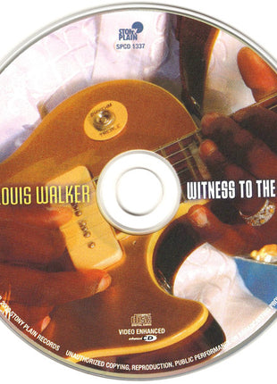 Joe Louis Walker : Witness To The Blues (CD, Album, Enh)