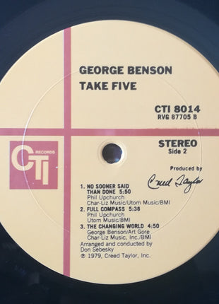 George Benson : Take Five (LP, Album, RE)