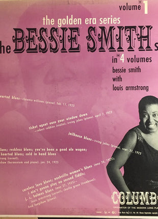 Bessie Smith With Louis Armstrong : The Bessie Smith Story - Vol.1 (LP, Comp, Mono, RE)