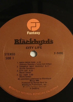 The Blackbyrds : City Life (LP, Album, Pit)