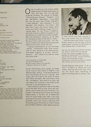 Eric Dolphy : Copenhagen Concert (2xLP, Comp, RM)