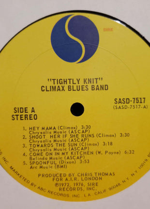 Climax Blues Band : Tightly Knit (LP, Album, RE, San)