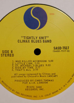 Climax Blues Band : Tightly Knit (LP, Album, RE, San)