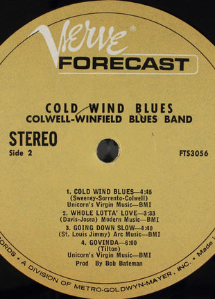 Colwell-Winfield Blues Band : Cold Wind Blues (LP, Album, MGM)