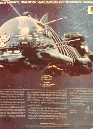 Brian May + Friends : Star Fleet Project (12", MiniAlbum, Win)