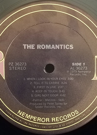 The Romantics : The Romantics (LP, Album, RE, Ter)