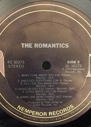 The Romantics : The Romantics (LP, Album, RE, Ter)