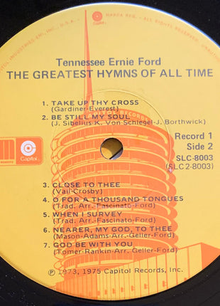 Tennessee Ernie Ford : Tennessee Ernie Ford Sings The Greatest Hymns Of All Time (3xLP, Comp)