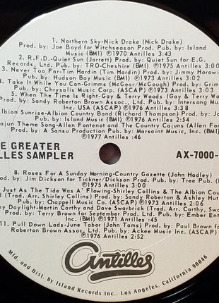 Various : The Greater Antilles Sampler (LP, Smplr, Ter)