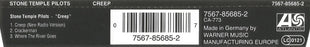 Stone Temple Pilots : Creep (CD, Maxi)