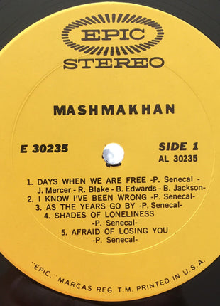 Mashmakhan : Mashmakhan (LP, Album, Pit)