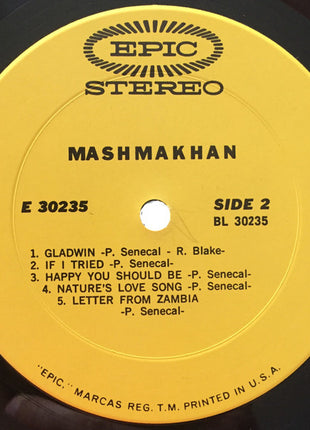 Mashmakhan : Mashmakhan (LP, Album, Pit)