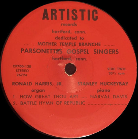 Parsonettes Gospel Singers : In Memory of Mrs Shirley Skeete (7")