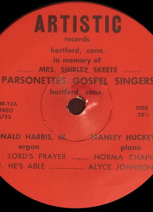 Parsonettes Gospel Singers : In Memory of Mrs Shirley Skeete (7")