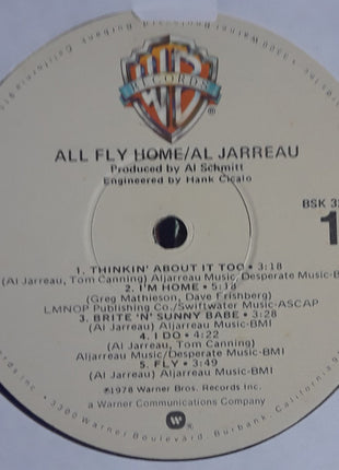 Al Jarreau : All Fly Home (LP, Album, Win)