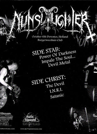 Nunslaughter : Hell On Holland (7", EP, Gre)