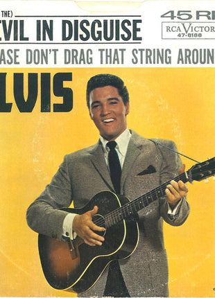 Elvis Presley : (You're The) Devil In Disguise (7", Single, Roc)