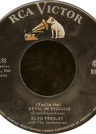 Elvis Presley : (You're The) Devil In Disguise (7", Single, Roc)