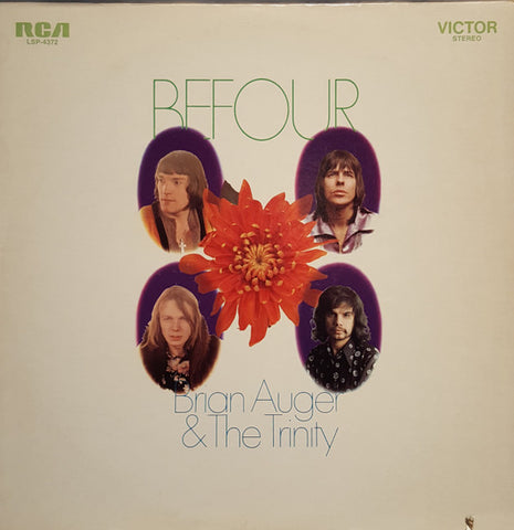Brian Auger & The Trinity : Befour (LP, Album, Roc)
