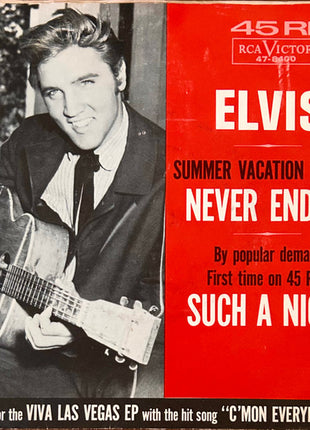 Elvis Presley : Such A Night / Never Ending (7", Single, Roc)