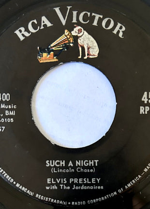 Elvis Presley : Such A Night / Never Ending (7", Single, Roc)