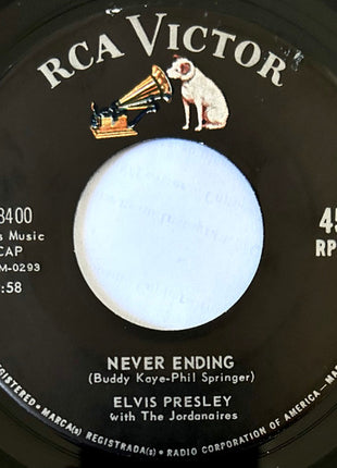 Elvis Presley : Such A Night / Never Ending (7", Single, Roc)