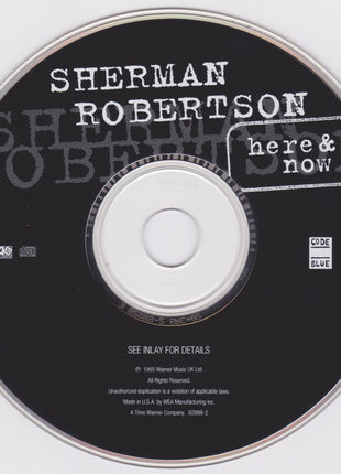 Sherman Robertson : Here & Now (CD, Album)