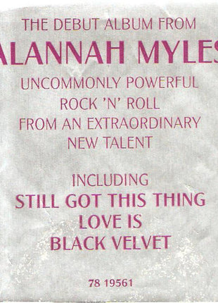 Alannah Myles : Alannah Myles (LP, Album)